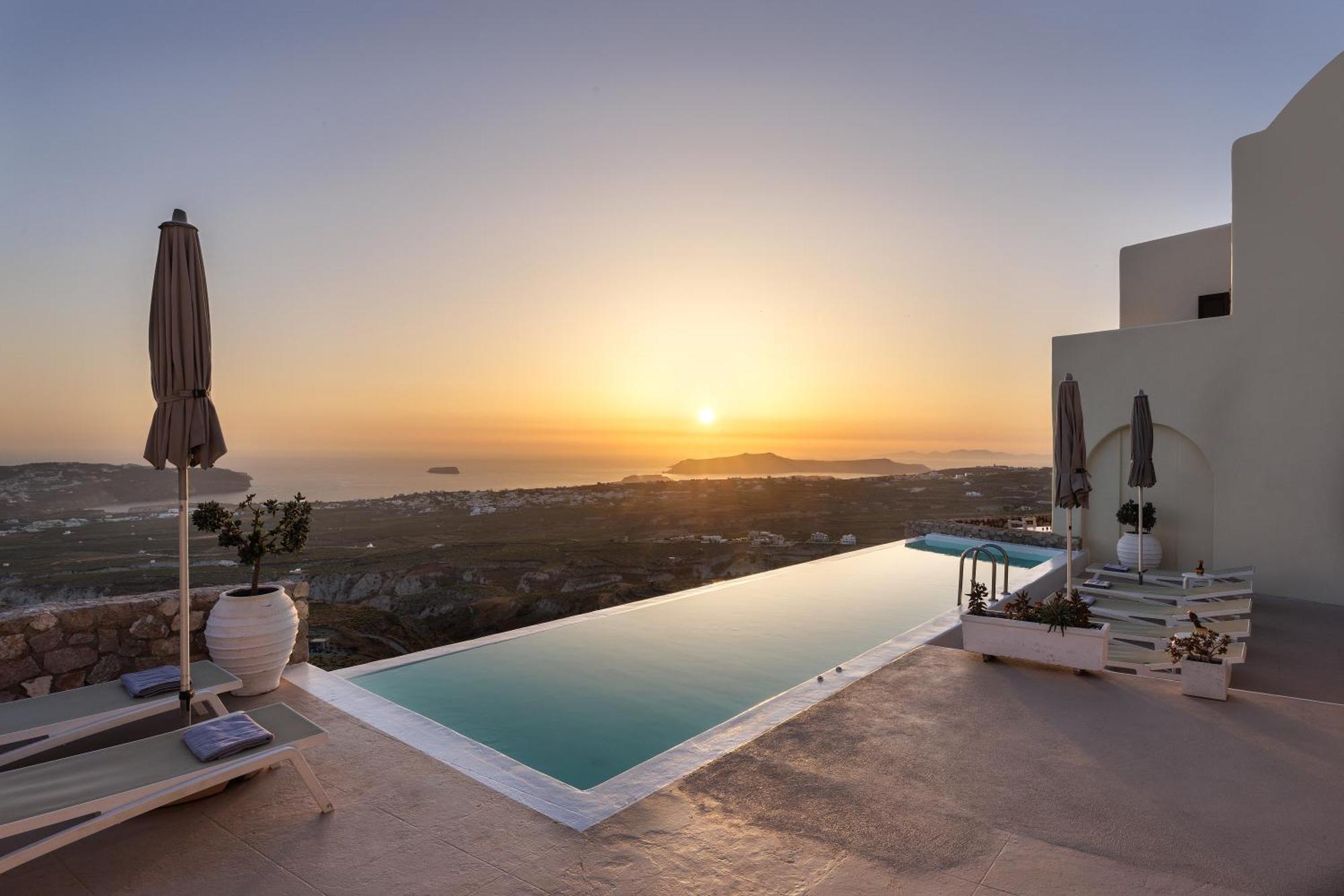 Zatrikion Santorini Villas Пиргос Экстерьер фото