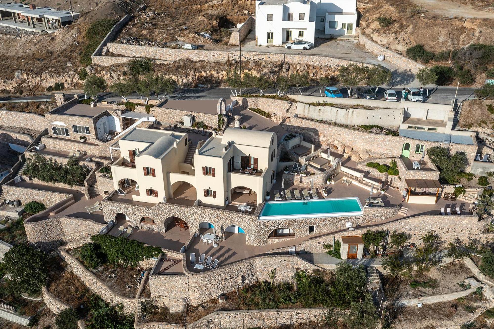 Zatrikion Santorini Villas Пиргос Экстерьер фото