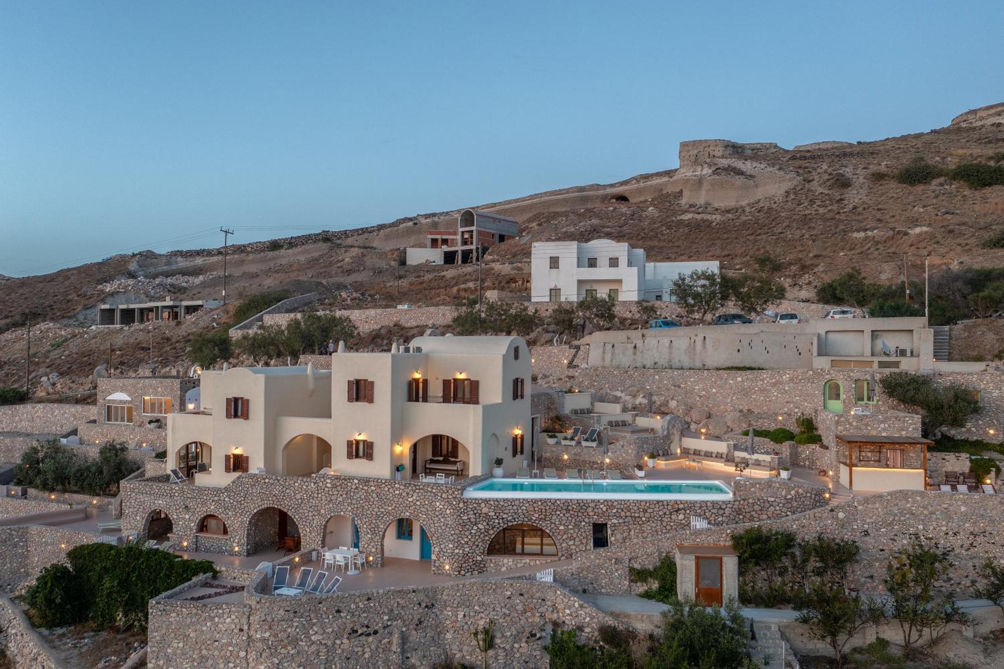 Zatrikion Santorini Villas Пиргос Экстерьер фото