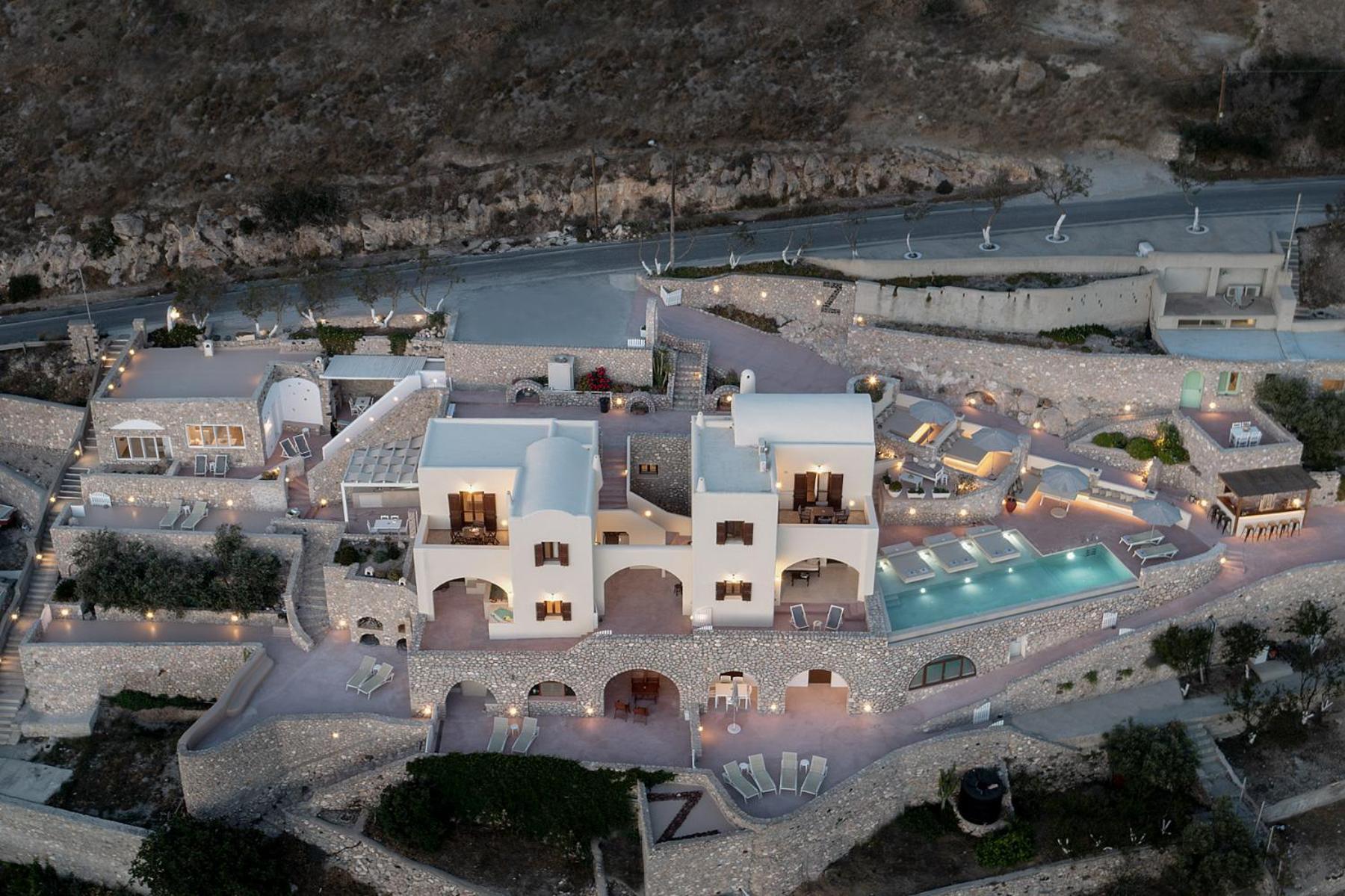 Zatrikion Santorini Villas Пиргос Экстерьер фото
